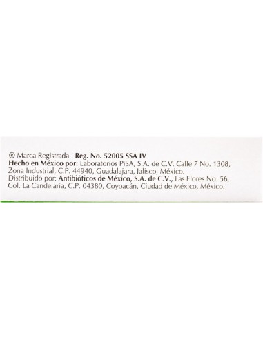 Metamizol sódico Sol. Iny. 1 g/ 2 mL Amp. C/3...