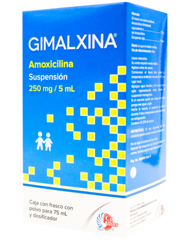 Gimalxina Susp. 250mg Fco 75mL