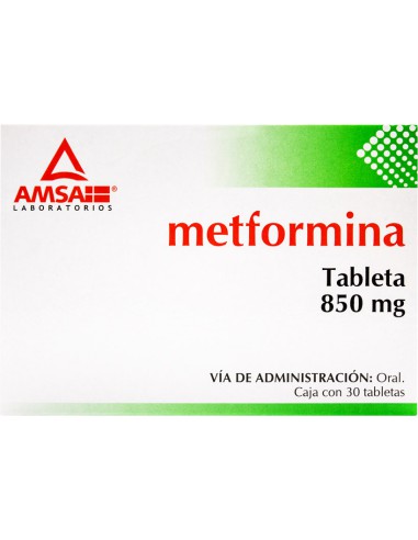 Metformina Tabs. 850 mg C/30 (Amsa)