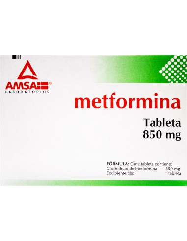 Metformina Tabs. 850 mg C/30 (Amsa)