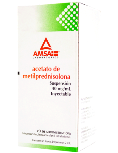 Metilprednisolona Sol. Iny. 40 mg/ mL (Amsa)