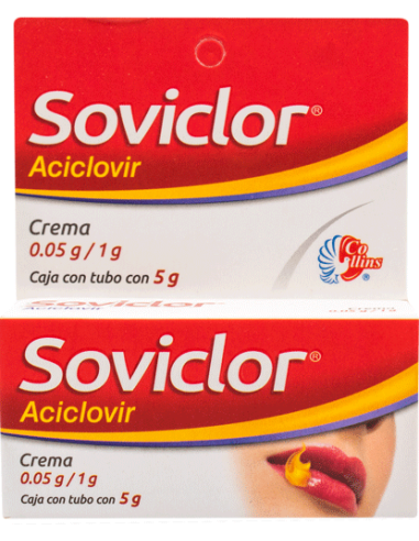 Soviclor Crema 50mg Tubo 5grs.