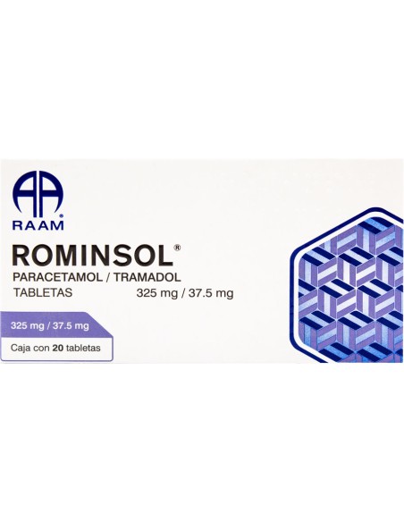 Rominsol Tabs 325mg/ 37.5mg C/20