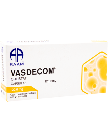Vasdecom Caps 120mg C/21