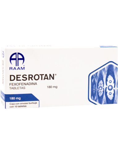 Desrotan Tabs 180mg C/10