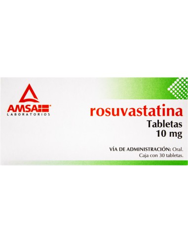 Rosuvastatina Tabs.10mg C/30 (Amsa)
