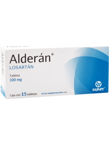 Alderán Tabs 100mg C/15