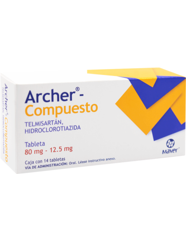 Archer Compuesto Tabs 80mg / 12.5mg C/14