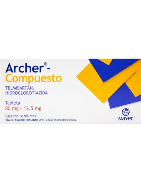 Archer Compuesto Tabs 80mg / 12.5mg C/14