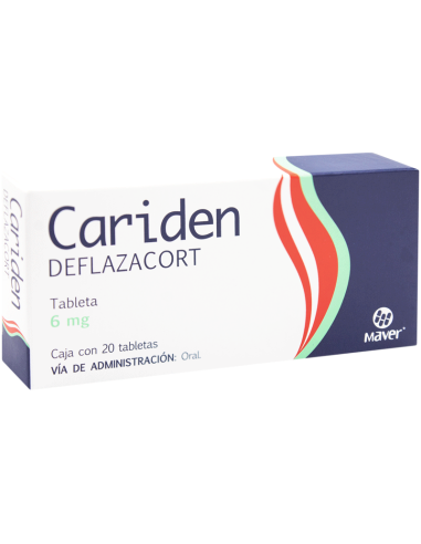 Cariden Tabs 6mg C/20