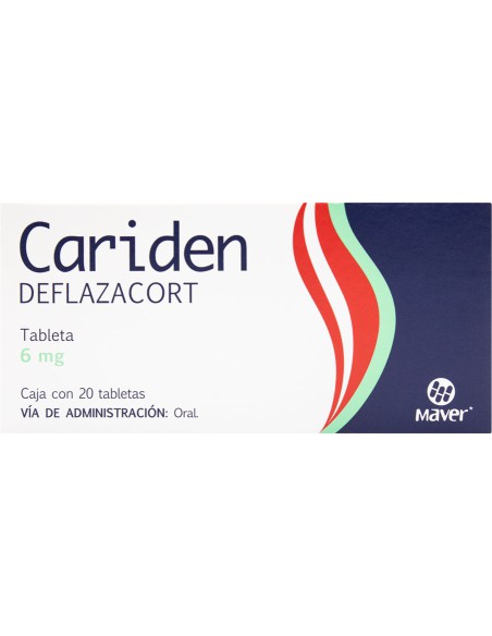 Cariden Tabs 6mg C/20