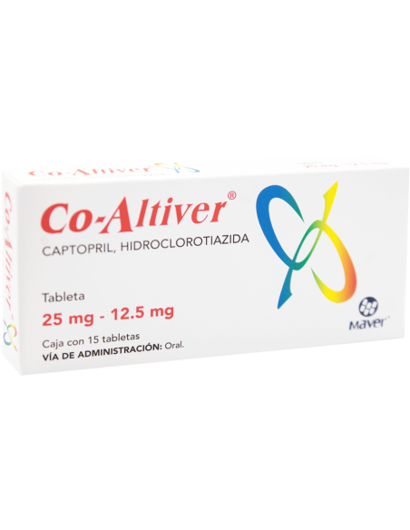 Co-Altiver Tabs 25mg / 12.5mg C/15
