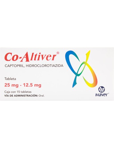 Co-Altiver Tabs 25mg / 12.5mg C/15