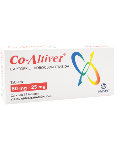 Co-Altiver Tabs 50mg/ 25mg C/15