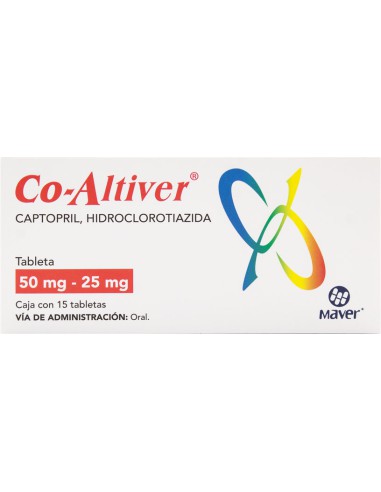 Co-Altiver Tabs 50mg/ 25mg C/15