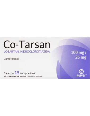 Co-Tarsan Comp. 100mg / 25mg C/15