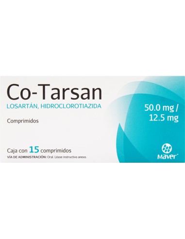 Co-Tarsan Comp. 50mg / 12.5mg C/15
