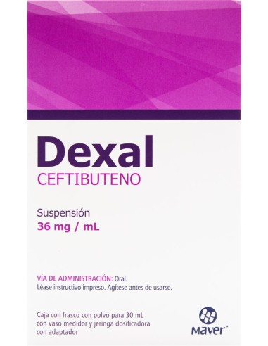 Dexal Susp. 36mg Fco. 30mL.
