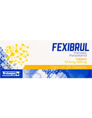 Flexibrul Tabs 37.5mg/ 325mg C/20