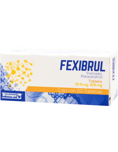 Flexibrul Tabs 37.5mg/ 325mg C/20