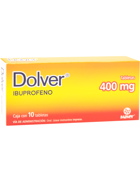 Dolver Tabs 400mg C/10