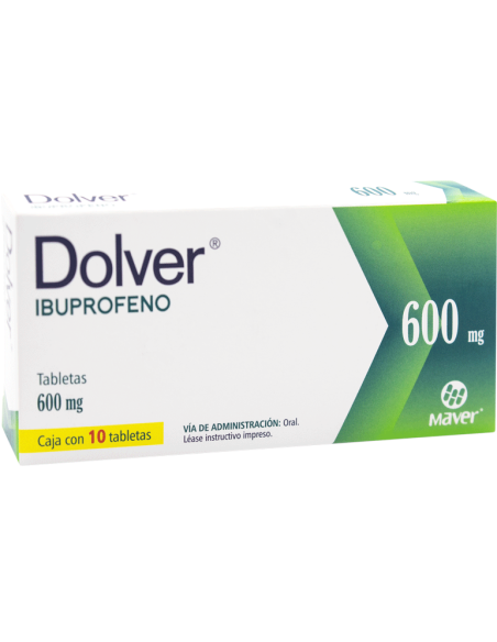 Dolver Tabs 600mg C/10