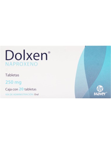 Dolxen Tabs 250mg C/20