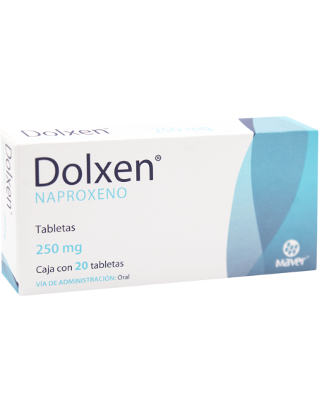Dolxen Tabs 250mg C/20