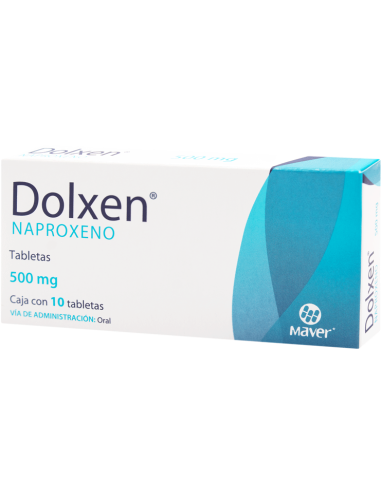 Dolxen Tabs 500mg C/10