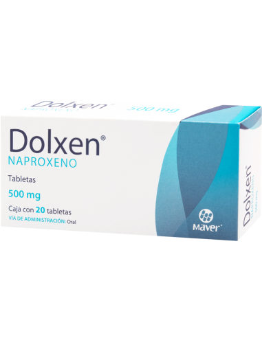 Dolxen Tabs 500mg C/20