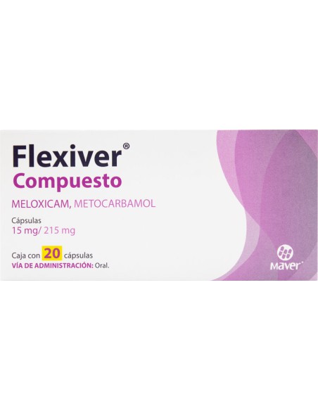 Flexiver Comp. Caps. 15mg / 215mg C/20