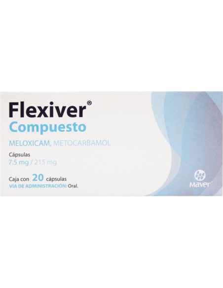 Flexiver Comp. Caps. 7.5mg / 215mg C/20