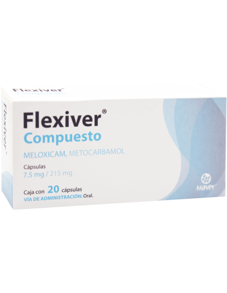 Flexiver Comp. Caps. 7.5mg / 215mg C/20