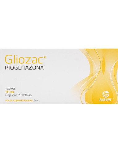Gliozac Tabs 15mg C/7