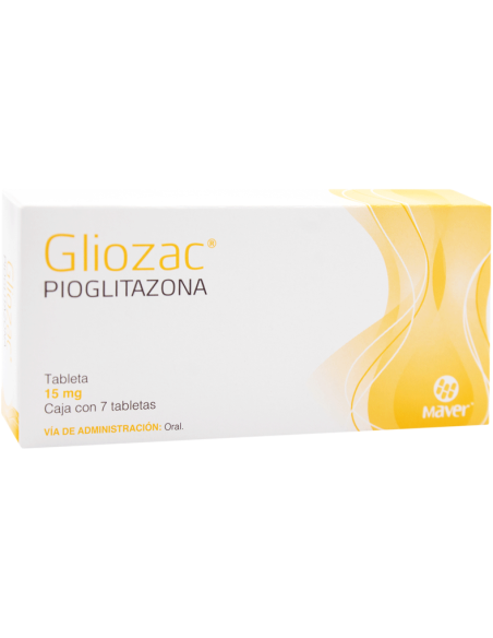 Gliozac Tabs 15mg C/7