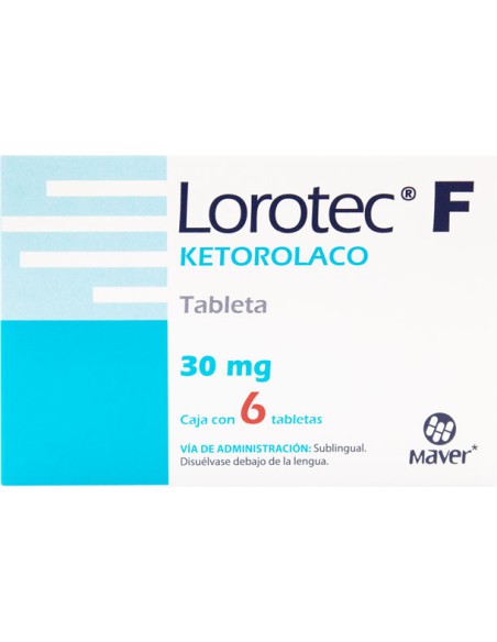Lorotec F Tabs SL 30mg C/6