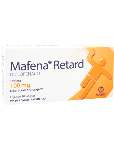 Mafena Retard Tabs. L.P 100mg C/20