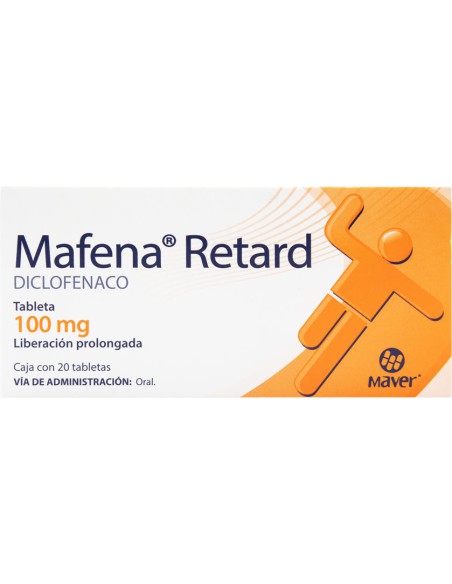 Mafena Retard Tabs. L.P 100mg C/20