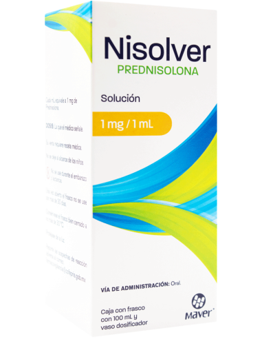 Nisolver Sol. 1mg Fco 100mL