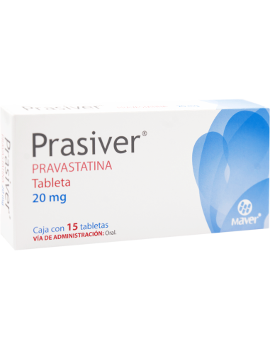 Prasiver Tabs 20mg C/15