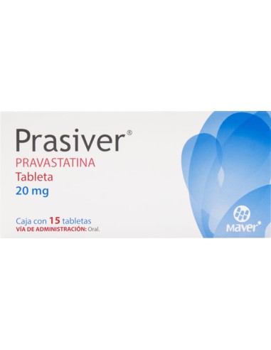 Prasiver Tabs 20mg C/15