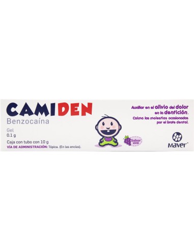 Camiden Gel 0.1g Tubo 60g