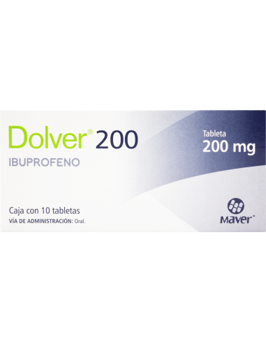 Dolver Tabs 200mg C/10