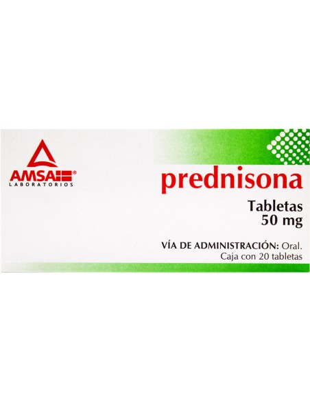 Prednisona Tabs. 50mg C/20 (Amsa)
