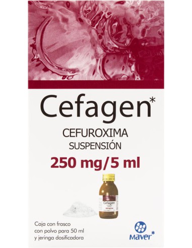 Cefagen Susp. 250mg Fco 50mL