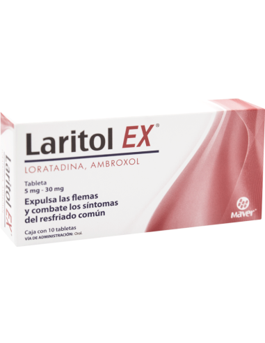 Laritol Ex Tabs 5mg / 30mg C/10