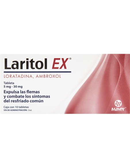 Laritol Ex Tabs 5mg / 30mg C/10