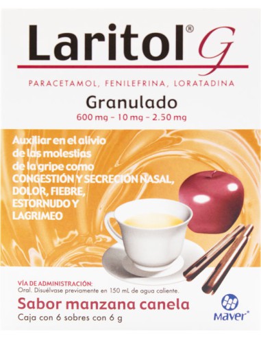 Laritol G Granulado sobres C/6