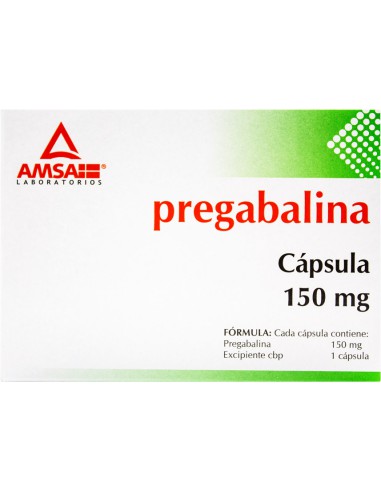 Pregabalina Caps. 150 mg C/14 (Amsa)