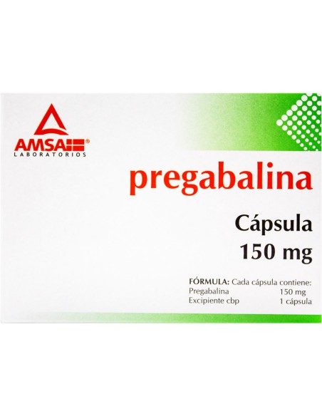 Pregabalina Caps. 150 mg C/14 (Amsa)